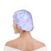 Cherry Blossom Waterproof Shower Cap for Women - Reusable & Adjustable Double Layered Bath Hair Cap - Buy Online on GoSupps.com