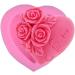 BESTonZON Chocolate Molds 3pcs Silicone Mold De para Gelatinas Fondant Molds Cake Mold DIY Baking Molds Chic Baking Tools Chocolate Mold mediumx3pcs Pinkx3pcs - Buy Online on GoSupps.com