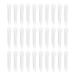 30pcs Lip Brush Silicone Lipstick Wand Lip Balm Disposable Beauty Makeup Tools Lip Blending Brush Lip Liner Brush Lipstick Applicators Lipstick Brush White Portable 4.5x1cm White