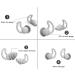 Sleep earplugs Silicone Ear Plugs Ear Plugs 2PCS/Set 3 Layer Soft Silicone Sleeping Ear Plugs Noise Reduction Earplugs Sound Insulation Plugs for Sleep Study (Color (Color : Bianco) - Buy Online on GoSupps.com