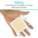 Vive Hydrocolloid Bandages (10 Count) - Waterproof Adhesive Large Blister Dressings for Acne, Bed Sores, Burns - Medical Gauze Pads for Cysts and Ulcer Treatment (4 x 4) - Buy Online on GoSupps.com