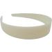 Topkids Accessories Plastic Alice Bands for Women and Girls Hair Bands for Women Headbands for Women's Hair Hair Comb Headband Alice Bands Adult Women Girls Headbands (2.5cm Cream) - Buy Online on GoSupps.com
