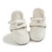 Sonsage Infant Baby Girls Boys Snow Boots Soft Anti-Skid Sole Ankle Premium Booties Newborn Toddler Prewalker Winter Warm Crib Shoes 6-12 Months C01 White