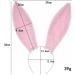ZHER-LU Bunny Ears Headband Bunny Costume Accessories Women's Headbands Halloween Cosplay Birthday Party Favors (Pink) - Buy Online on GoSupps.com