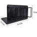 Didiseaon Hairdressing Tool Organizer - Wall-Mounted Clipper Tray & Beard Trimming Catcher for Salons & Home Use - Buy Online on GoSupps.com