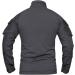 TACVASEN Men's Military Slim Fit Pullover Long Sleeve 1/4 Zip T-Shirt - Dark Gray, XL - Buy Online on GoSupps.com