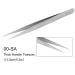 Stainless Steel Lash Tweezers for Individual Eyelash Extensions - Straight Thin Tip False Lash Application Tool (00-SA 13.5cm) - Buy Online on GoSupps.com