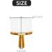 Kuuddker Soft Hair Brush Neck Face Duster Hairdressing Hair Cutting Cleaning Brush for Barber Salon Hairdressing Tools-Gold - Buy Online on GoSupps.com