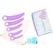 Pelvic Floor Trainer Set by Moscoto - 5-Piece Soft Silicone Dilators for Beginners to Advanced | Includes Cotton Travel Pouch - Buy Online on GoSupps.com