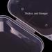 Transparent Baby Dummy Case - Portable Pacifier Storage Box for Travel | 3 Pack Schnuller Holder - Ideal for Outdoor Use - Buy Online on GoSupps.com