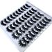 Buy HBZGTLAD 20 Pairs 3D Mink Lashes - Natural & Dramatic Volume False Eyelashes for Stunning Makeup - Buy Online on GoSupps.com