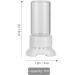 Yardwe Ant Water Feeders 2pcs Ant Mini Liquid Feeder Plastic Transparent Bird Water Dispenser Ant Breeding Containers Nest Ant Farm House for Ant - Buy Online on GoSupps.com