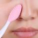 SculptZen 2 Pcs Soft Silicone Exfoliating Lip Scrub Brush Double Sided Cleaning Nose Blackhead Lip Brush Deep Cleansing Lip and Nose Brush Tool Portable Small Lip Brush for Home Travel - Buy Online on GoSupps.com