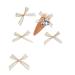 10x/Set Organza Bowknot Nail Black White Nails Art Nails Art Decoration Nail Supplies For Salons 10x Nail Nails Art Champagne Organza Bowknot Nail