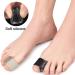 Kekafu 1Pair Gel Toe Caps with Metatarsal Pads for Hallux Valgus Correction - Black (S L) - Buy Online on GoSupps.com