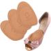 FOMIYES Leather Half Insoles - 2 Pairs of Forefoot Cushions for Men & Women | Comfort & Damping Shoe Pads - Buy Online on GoSupps.com