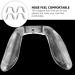 Ciieeo Silicone Nose Pads for Glasses - 4-Piece U-Shaped Screw Nose Bridge Cushions | Comfortable & Durable for Sunglasses and Kids | 2.3x2cm Gentle Pebbles - Buy Online on GoSupps.com