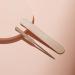 Korean Professional Stainless Steel Makeup Spatula Tool for Nail Art & Eye Shadow - Perfect for Pigment Blending & Eyelash Makeup - International Shipping Available - Buy Online on GoSupps.com