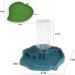 PINVNBY Reptile Food Water Bowl 2 in 1 Feeding Dish Automatic Dispenser Turtle Feeders Waterer With Leaf Plate Dish for Lizards Tortoises Gecko Chameleon 2 PCS (blue) - Buy Online on GoSupps.com