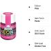 Squires Kitchen NEONZ Neon Effect Pink Food Colouring Paste Concentrated Food Colour for Use with Sugarpaste Icing Fondant Modelling Paste Buttercream Royal Icing Cake Mixes and More - 20g - Buy Online on GoSupps.com