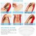 DOACT Heel Pillows - 2 Pairs Gel Inserts for Heel Pain Relief & Forefoot Support | Effective Heel Protection for Men & Women - Buy Online on GoSupps.com