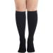 Buy Plus Size Knee High Compression Support Stockings for Varicose Veins - 23-32 mmHg Black (4XL) - International Shipping Available - Buy Online on GoSupps.com