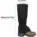 YMWALK Waterproof Hiking Leg Gaiters | Lightweight & Adjustable Snow Gaiters for Skiing Climbing & Hunting - Durable Black Leg Covers - Buy Online on GoSupps.com