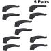 Magiclulu 5 Pairs Anti-Slide Sunglasses Ear Pads & Tips - Glasses Accessories for Comfort & Support - Buy Online on GoSupps.com