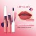 HOPHAT 3PCS Peel Off Lipstick Set Easy Peel & Reveal Lip Stain Waterproof Long Lasting Peel Off Mask Lip Gloss Lip Liner Makeup Beauty - Buy Online on GoSupps.com
