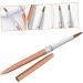 Healeved Metal Rod Nail Art Pen Nail Art Liner Nail Art Pens Nail Art Brush Manicure Liner Brush Nail Brushes for Nail Art Nail Drawing Pens Striping Stripe Aluminum Manicure Tools 17.40X1.00X1.00CM As Shown - Buy Online on GoSupps.com