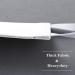 Set of 3 Quiet Door Closer Silencers for Baby Nursery - Elastic Straps, Universal Fit, Pure White, 4x2 inches - Buy Online on GoSupps.com