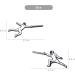 ThreeWOT Fencing Brooch Set - Ideal Gift for Fencing Sport Fans & Fencers - Buy Online on GoSupps.com