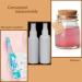 GeRRiT Small Spray Dispenser Bottle Fine Mist Plastic Spray Empty Bottle Refillable Mini Travel Kit Reusable for Cleaning Gardening Plants White - Buy Online on GoSupps.com