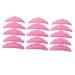 3 Packs Eyelash Extension Eyelash Ironing Silicone Pad Eyelash Grafting Gasket Silicone Eyelash Perming Gasket Eyelash Ironing Silicone Gasket Silicone Eyelashes Gasket