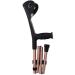 Folding Elbow Aluminum Alloy Crutches Freedom Edition Underarm Crutches Folding Aluminum Comfortable Grips 10 Files Adjustable Ight Ergonomic Handles Warm Life Warm as Ever