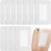 Breathable Island Dressing Bordered Gauze 4"x6" Adhesive Incision Bandages with Non-Stick Pad for Back Knee Replacement Elbow Abdominal Surgery Wound Care Patches Injury Cuts (Pack of 10) 4"x6" (Pack of 10)