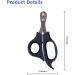 Scissors-Shaped Pill Cutter | Ergonomic Stainless Steel Pill Splitter for Accurate Dosage of Pills Tablets & Vitamins - Perfect for All Sizes - Buy Online on GoSupps.com