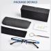 FONHCOO Half-Rim Reading Glasses for Men & Women | Blue Light Filter Visual Aid | Seniors Reading Glasses 1.0x - Buy Online on GoSupps.com