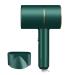 barenx barenx Hammer Hair Dryer Constant Temperature Fast Drying Blow Dryer 3 Gears Hot & Cold Wind for Home Travel US Plug - Green