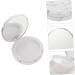 Beavorty 2pcs Storage Box Cosmetic Powder Case Powder Puff Case Powder Compact Case DIY Powder Case - Buy Online on GoSupps.com