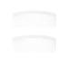 Hair Slides for Women 2Pcs Clear Hair Combs Veil Comb Large Plastic Hair Comb Plain Hair Clips Hair Slides Hair Accessories Side Hair Grips For Women Ladies & Girls (12.5cm/ 4.9inch)