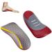 WalTok 3/4 Orthotic Arch Support Shoe Insoles High Arch Support Insoles for Plantar Fasciitis  Flat Feet  Over-Pronation  Heel Pain  Breathable & Shock Absorbing Replacement Insole for Men & Women Men's 8-11