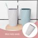 HUAZEXINX 2 Pcs Unbreakable Plastic Toothbrush Cups for Family Travel - Portable Bathroom Holders (370ml) - Buy Online on GoSupps.com