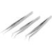 Premium Eyelash Tweezers for Extensions & Eyebrow Trimming | Stainless Steel Tool for Perfect False Lashes - Buy Online on GoSupps.com