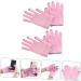 Housoutil 2 Pairs Moisturizing Gloves Dry Cracked Hands Cover Moisturizing Sleeping Gloves Hand Beauty Supply Hand Spa Gloves Moisture Gel Gloves Conductive Yarn White Gloves Daily Use Miss - Buy Online on GoSupps.com