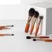 9 Mini Makeup Brush Set - Complete Blush & Eye Shadow Brushes | Travel Beauty Tools - Buy Online on GoSupps.com