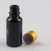 Tianzd 4-Piece 30ml Gloss Black Glass Bottles - Sealed Stopper & Gold Aluminum Caps for Essential Oils Fragrance Perfume & Aromatherapy - Buy Online on GoSupps.com