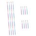 Minkissy 24 STK toothbrush children toothbrush cleaning brush with soft bristles baby toothbrushes tooth cleaning bristles soft fur brushed handle pp toddler oral