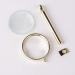 Magnifying Glass 20 Times HD Reading Identification Handheld Portable Copper Handle Good Times - Buy Online on GoSupps.com
