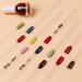 100 pcs Clear Nail Swatch Sticks for Nail Polish Display - Nail Art Tips Color Sticks for Gel Polish Practice - Buy Online on GoSupps.com